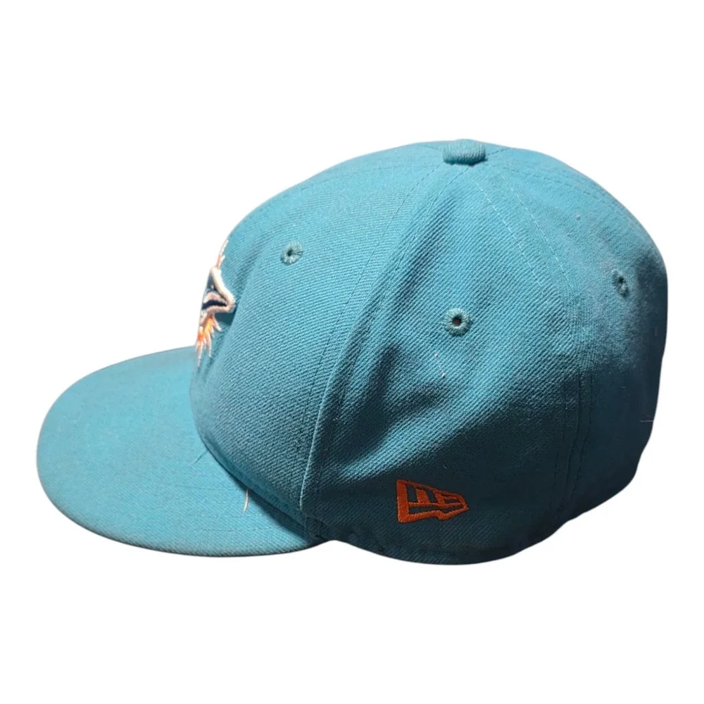 New Era 59fifty Miami Dolphins Baseball Cap Hat 6 5/8